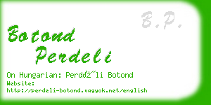 botond perdeli business card